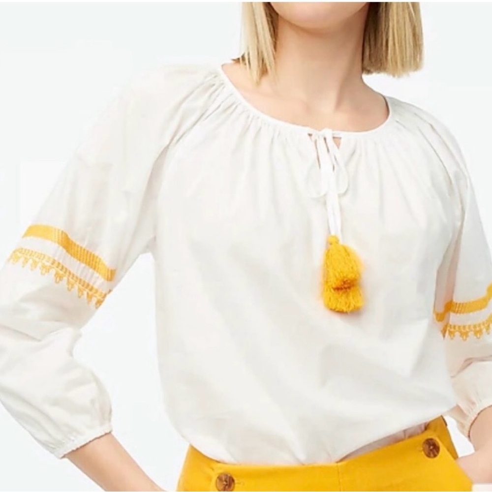 J.Crew Raglan Popover Blouse - Picture 6 of 6